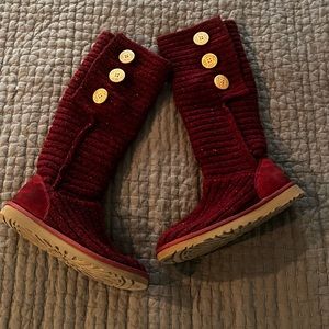 UGG Classic Cardy Knit Boots